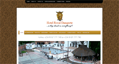 Desktop Screenshot of hotelroyaldamgrete.com